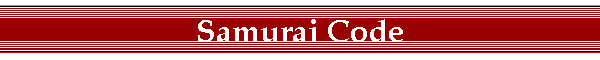 Samurai Code